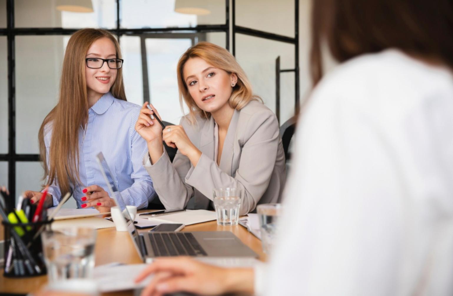 Clear financial charts and data visualization examples used in professional business training